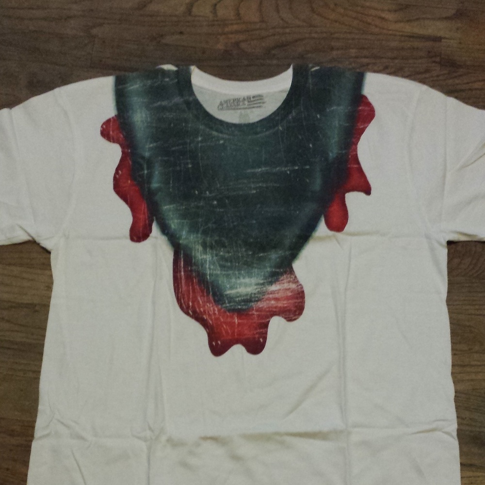 Jaws Shark Bite Shirt Men's Large